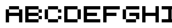 Petyka - Retro Computer font preview